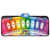Rainbow Piano Playmat